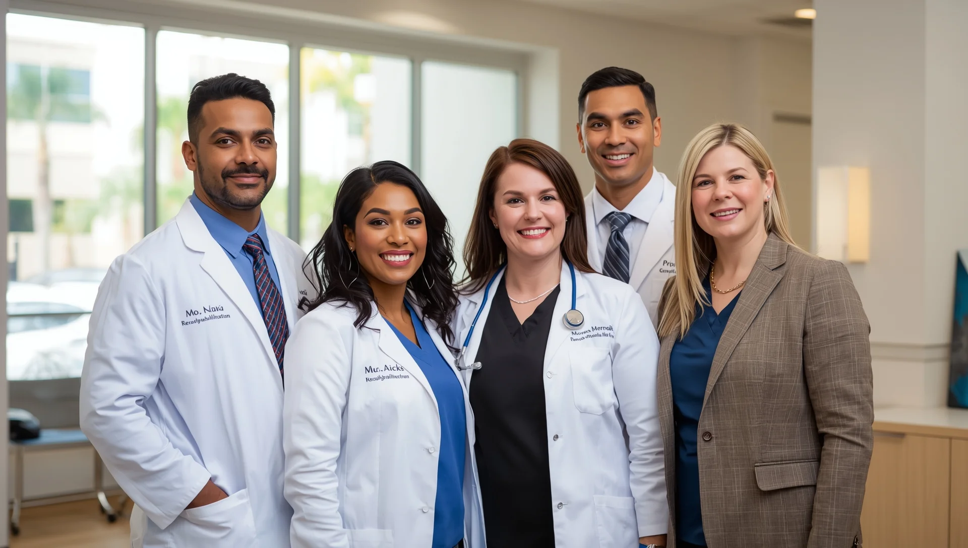 Diverse team of California healthcare professionals dedicated to supporting your addiction recovery journey